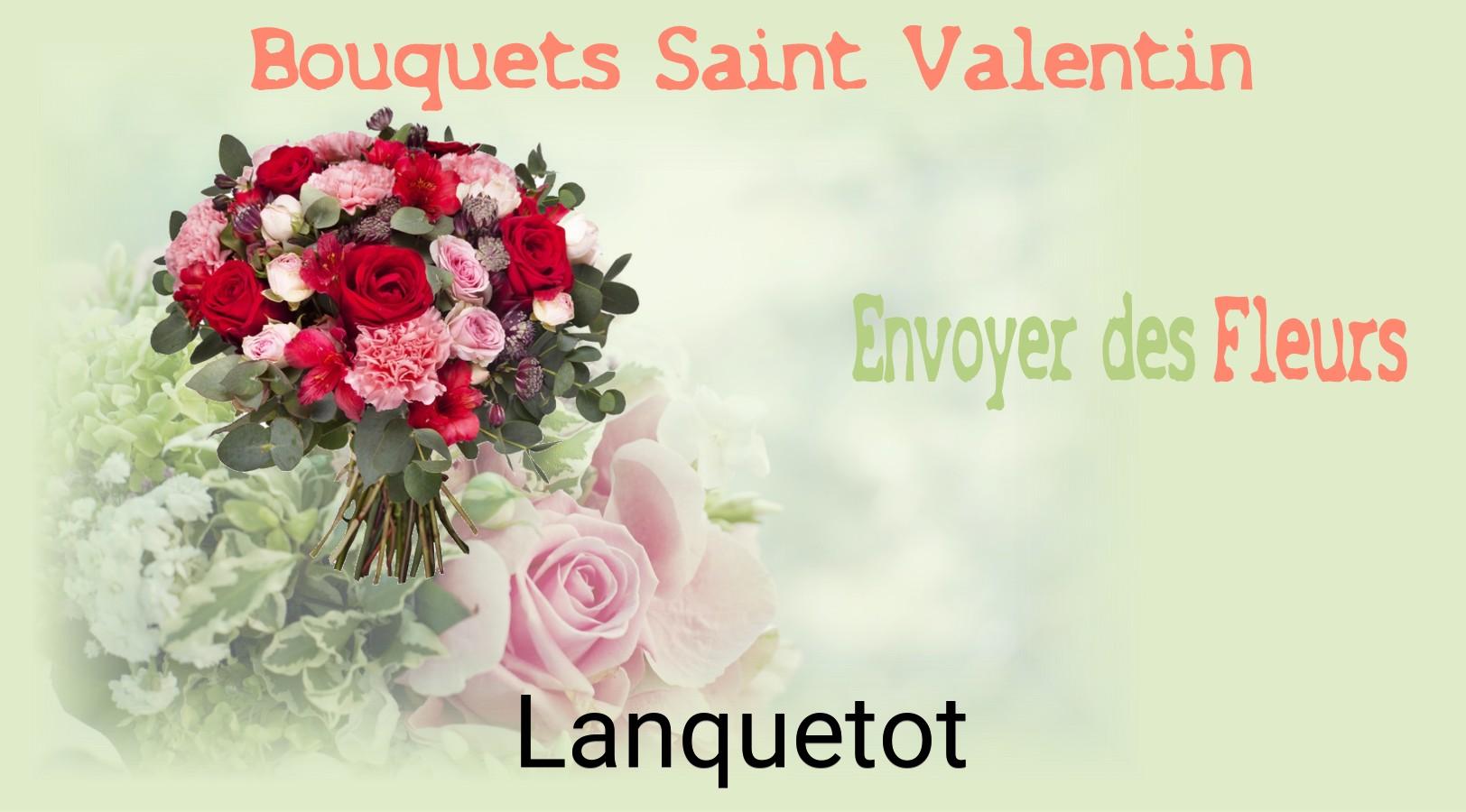 Roses de Saint-Valentin livrées à Lanquetot